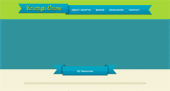 Desktop Screenshot of kristyncrow.com